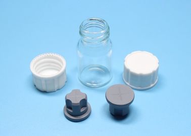 Plastiküberwurfmuttern 18mm Weiß-pp. benutzt für verlegte Glasflasche